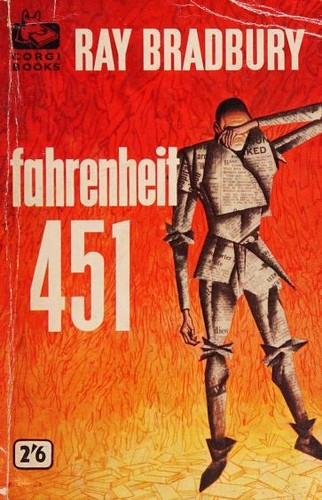 Portada del libro «Fahrenheit 451» de Ray Bradbury