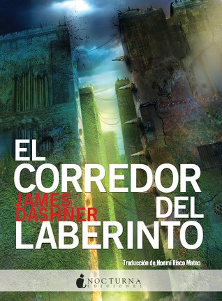 Portada del libro «El corredor del laberinto» de James Dashner