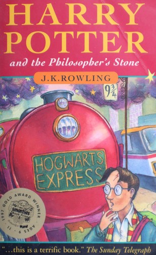 Portada del libro «Harry Potter y la piedra filosofal» de J. K. Rowling